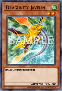 Dragunity Javelin, Yu-Gi-Oh! card, WIND