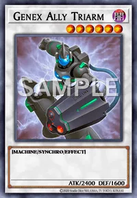 Genex Ally Triarm, Yu-Gi-Oh! card, DARK