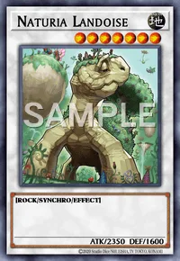 Naturia Landoise, Yu-Gi-Oh! card, EARTH