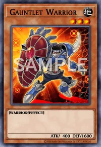 Gauntlet Warrior, Yu-Gi-Oh! card, EARTH