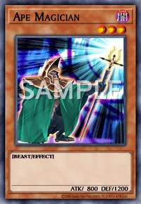 Ape Magician, Yu-Gi-Oh! card, DARK