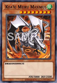 Koa'ki Meiru Maximus, Yu-Gi-Oh! card, WIND