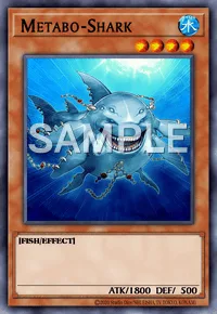 Metabo-Shark, Yu-Gi-Oh! card, WATER