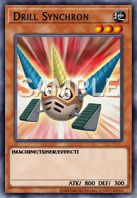 Drill Synchron, Yu-Gi-Oh! card, EARTH