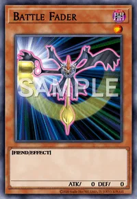 Battle Fader, Yu-Gi-Oh! card, DARK