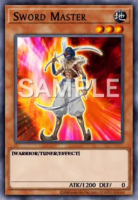 Sword Master, Yu-Gi-Oh! card, EARTH