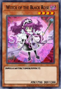 Witch of the Black Rose, Yu-Gi-Oh! card, DARK