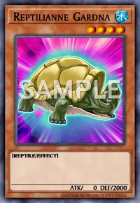 Reptilianne Gardna, Yu-Gi-Oh! card, WATER