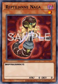 Reptilianne Naga, Yu-Gi-Oh! card, DARK