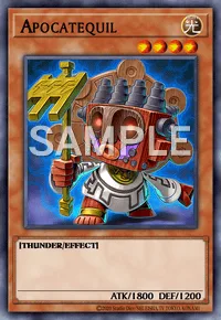 Apocatequil, Yu-Gi-Oh! card, LIGHT