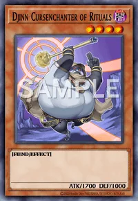 Djinn Cursenchanter of Rituals, Yu-Gi-Oh! card, DARK