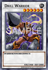 Drill Warrior, Yu-Gi-Oh! card, EARTH