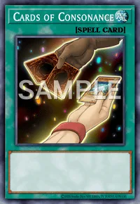 Cards of Consonance, Yu-Gi-Oh! card, SPELL