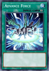 Advance Force, Yu-Gi-Oh! card, SPELL