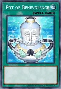 Pot of Benevolence, Yu-Gi-Oh! card, SPELL