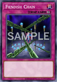 Fiendish Chain, Yu-Gi-Oh! card, TRAP