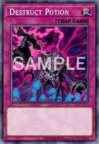 Destruct Potion, Yu-Gi-Oh! card, TRAP