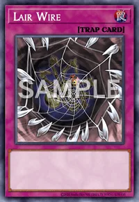 Lair Wire, Yu-Gi-Oh! card, TRAP