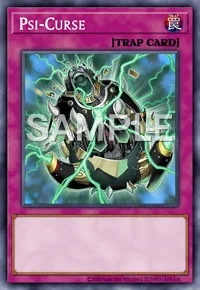 Psi-Curse, Yu-Gi-Oh! card, TRAP