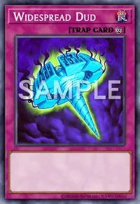 Widespread Dud, Yu-Gi-Oh! card, TRAP