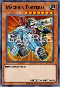 Machina Fortress, Yu-Gi-Oh! card, EARTH