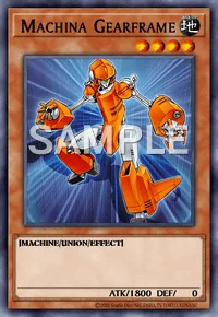 Machina Gearframe, Yu-Gi-Oh! card, EARTH