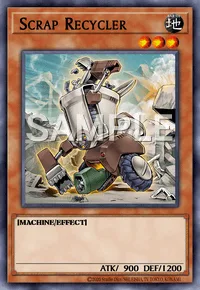 Scrap Recycler, Yu-Gi-Oh! card, EARTH