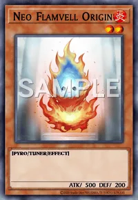 Neo Flamvell Origin, Yu-Gi-Oh! card, FIRE