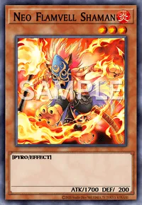 Neo Flamvell Shaman, Yu-Gi-Oh! card, FIRE