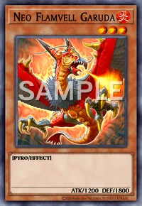 Neo Flamvell Garuda, Yu-Gi-Oh! card, FIRE