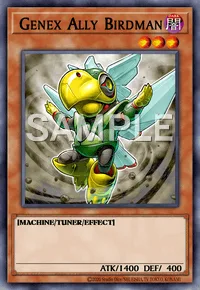 Genex Ally Birdman, Yu-Gi-Oh! card, DARK
