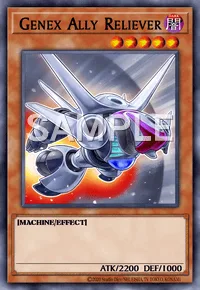 Genex Ally Reliever, Yu-Gi-Oh! card, DARK