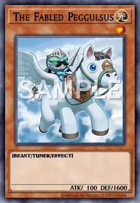The Fabled Peggulsus, Yu-Gi-Oh! card, LIGHT