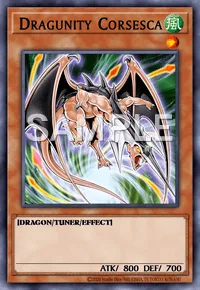 Dragunity Corsesca, Yu-Gi-Oh! card, WIND