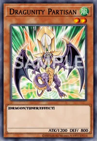 Dragunity Partisan, Yu-Gi-Oh! card, WIND