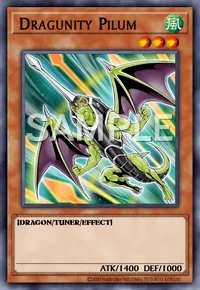 Dragunity Pilum, Yu-Gi-Oh! card, WIND