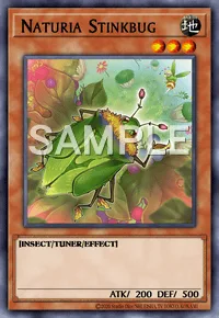 Naturia Stinkbug, Yu-Gi-Oh! card, EARTH