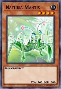 Naturia Mantis, Yu-Gi-Oh! card, EARTH