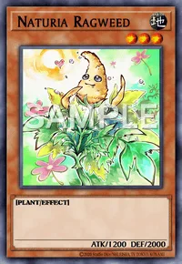 Naturia Ragweed, Yu-Gi-Oh! card, EARTH