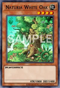Naturia White Oak, Yu-Gi-Oh! card, EARTH