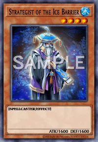 Strategist of the Ice Barrier, Yu-Gi-Oh! card, WATER