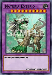 Naturia Exterio, Yu-Gi-Oh! card, EARTH