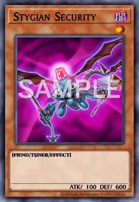 Stygian Security, Yu-Gi-Oh! card, DARK