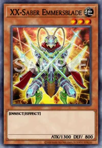 XX-Saber Emmersblade, Yu-Gi-Oh! card, EARTH