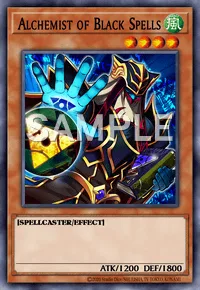 Alchemist of Black Spells, Yu-Gi-Oh! card, WIND