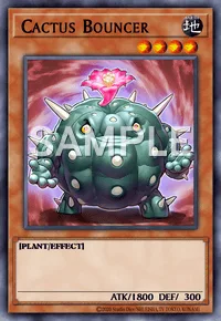 Cactus Bouncer, Yu-Gi-Oh! card, EARTH