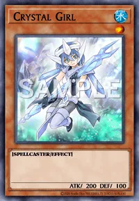 Crystal Girl, Yu-Gi-Oh! card, WATER