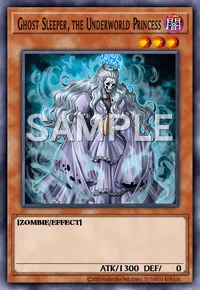 Ghost Sleeper, the Underworld Princess, Yu-Gi-Oh! card, DARK