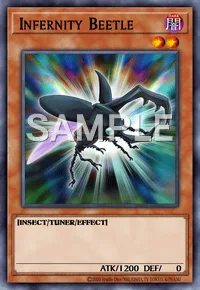 Infernity Beetle, Yu-Gi-Oh! card, DARK
