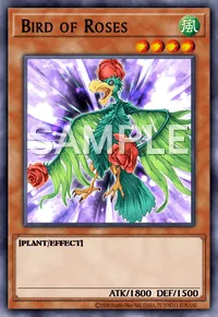 Bird of Roses, Yu-Gi-Oh! card, WIND